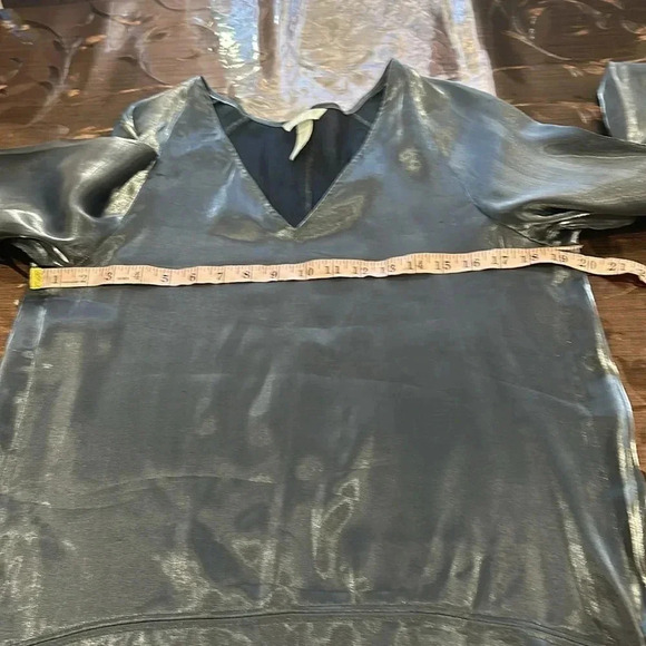 H&M High Sheen Dress $78 Size:XS - Picture 8 of 10